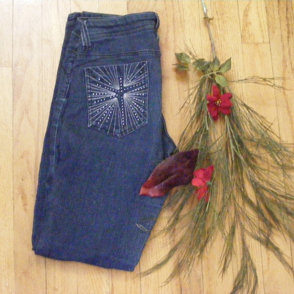 Reflex Premium Straight Leg Jeans Size 8 EUC - Picture 1 of 8
